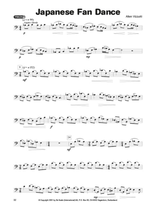 20 Dances - Euphonium Clé de Fa - Allen Vizzutti - Partition - Tuba